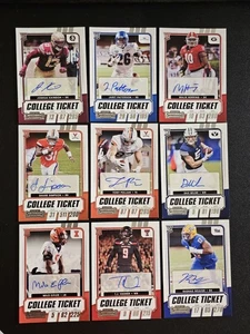 9- 2021 Panini Contenders Draft Picks Rookie Autograph Cards ✨️Ships Next Day - Picture 1 of 4