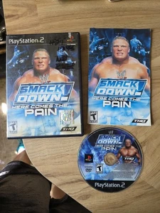 WWE SmackDown Here Comes the Pain (Sony PlayStation 2, 2003) Completo. WWF - Foto 1 di 1