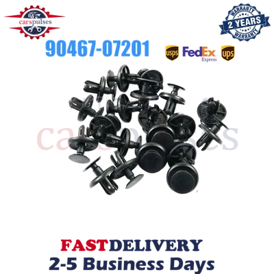 100PCS Plastic Push Clips Hood Engine Under Cover For LEXUS ES300 Toyota RAV4 - Image 1 of 3