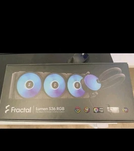 Fractal Design Lumen S36 v2 RGB Aspect 12 RGB x3 AIO CPU Liquid Water Cooler - Picture 1 of 3