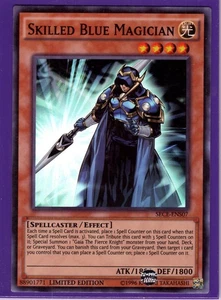 Skilled Blue Magician (SE) Super Rare Limited SECE-ENS07 NM - Picture 1 of 1