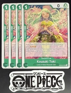 4x One Piece OP02-031 UC Kouzuki Toki - Inglés - Juego - Regular - TCG - CASI NUEVO/M - Imagen 1 de 1