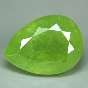 17,16 quilates_piedra preciosa rara única_granate verde grueso 100 % natural sin calentar - Imagen 1 de 4