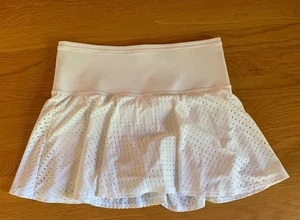 Athleta A-Game 14" Skort in White Activewear Workout Tennis Pickleball Women's S - Picture 1 of 7