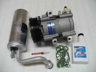 New A/C AC Compressor Kit For 2002-2007 F-250 F-350 Super Duty (5.4L / 6.8L) - Image 1 of 4