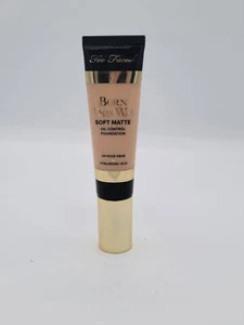 TOO FACE ~ BASE DE CONTROL DE ACEITE MATE SUAVE NACIDO DE ESTA MANERA ~ ALMENDRA ~ 1 OZ - Imagen 1 de 10