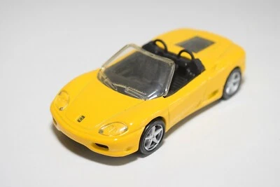 V 1:43 HOTWHEELS HOT WHEELS FERRARI 360 SPIDER YELLOW QUASI COME NUOVO - Immagine 1 di 4