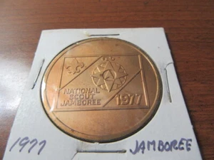 Moneda de bronce National Jamboree 1977 - Imagen 1 de 2