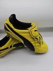 Puma Esito SG Yellow Leather Rugby Boots Size UK 10