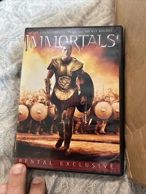 Immortals DVD with Henry Cavill, Stephen Dorff, Luke Evans, John Hurt - Image 1 of 4