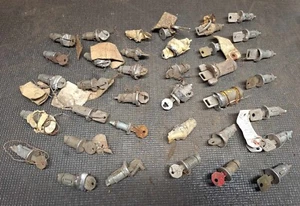 HUGE LOT 1950's 1960's 1970's GM Car Pickup Ignition Tumblers w/ Keys - Picture 1 of 7