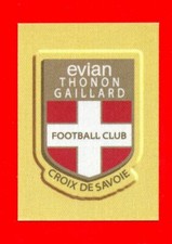 FOOT FRANCE Panini 2014-15 figure sticker n 72 - EVIAN BADGE