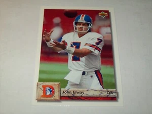 1992 Upper Deck Football Card #200 John Elway - Picture 1 of 2