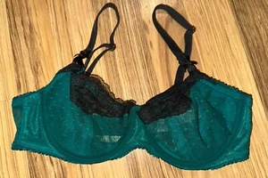 Victoria’s Secret Dream Angels 32D Wicked ungefüttert gepunktet Netz BH Spitze - Bild 1 von 6