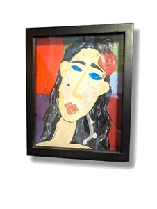 Lagrimas de Una Mujer Mixed Media Art Malissa l Reese - Picture 1 of 6