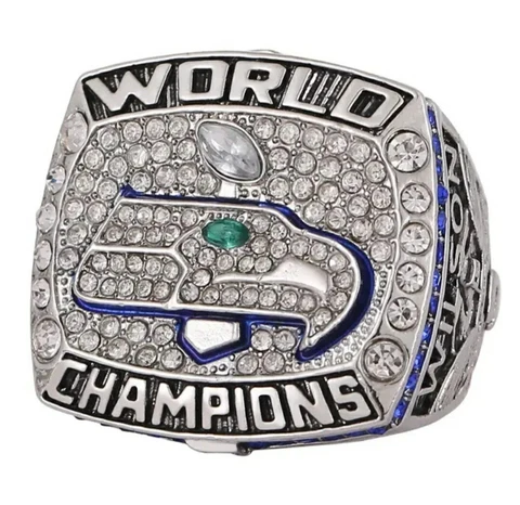 2013 Seattle Seahawks Super Bowl Championship Replica / Wilson Cover