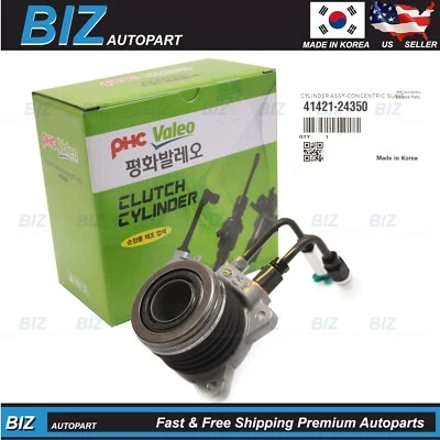 Valeo Clutch Slave Cylinder for 2006-2013 Hyundai Kia Various Models 41421-24350 - Image 1 of 4