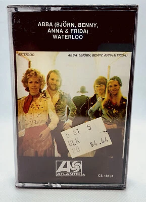 ABBA – Bjorn, Benny, Anna, Frida Waterloo CASSETTE TAPE 1974 BRAND NEW SEALED - Image 1 of 4