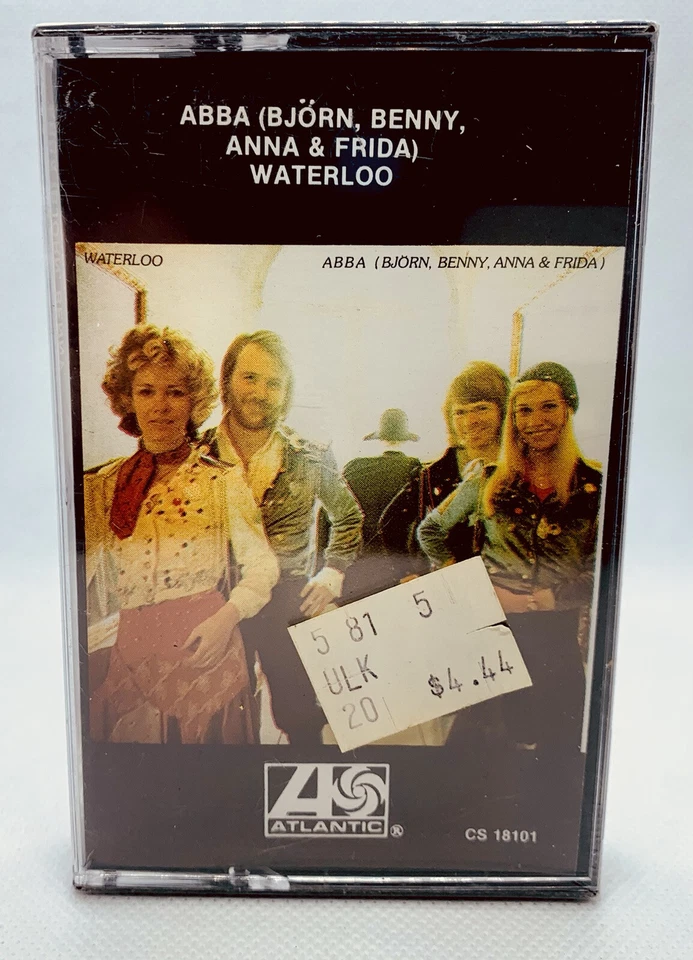 ABBA – Bjorn, Benny, Anna, Frida Waterloo CASSETTE TAPE 1974 BRAND NEW SEALED - Image 1 of 4