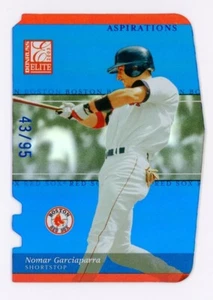 2003 Donruss Elite Aspirations Blue Die-Cut NOMAR GARCIAPARRA  /95 - Picture 1 of 2