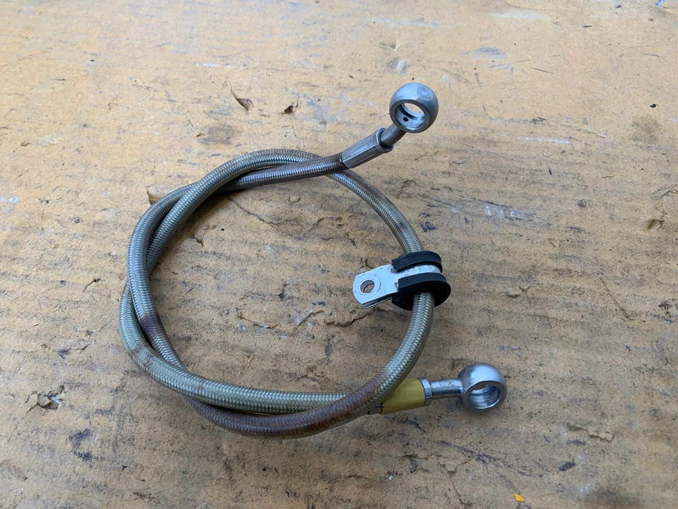 Tubo de freno trenzado trasero honda cbr954rr hoja de fuego del modelo A 2003 Foto 1 de 1