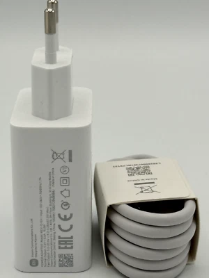Chargeur type-C XIAOMI 67W d'origine 100% Garantie ou remboursé + Cable Type-C