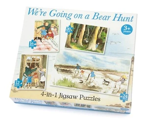 We're Going on a Bear Hunt 4 in 1 Jigsaw Puzzle - Picture 1 of 1