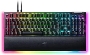 Razer BlackWidow V4 Pro Green Switch Gaming Tastatur QWERTZ DE Layout - Bild 1 von 4