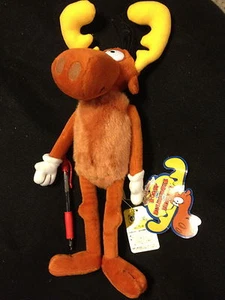 NUOVO CON ETICHETTE - 15,5 POLLICI BULLWINKLE + CARTE BONUS dal Giappone - Universale - spedizione gratuita - Foto 1 di 3