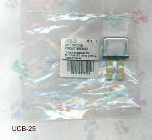 NEU UCB-25 SCHUTZSCHALTER 25 AMP 12 VOLT AUTO SCHUTZSCHALTER - Bild 1 von 2
