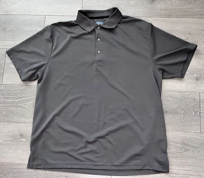 Ben Hogan Polo Men's Gray/Black Short Sleeve Pullover Golf Polo Shirt Size 2xl - Image 1 of 4