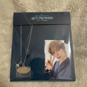 TXT ACT PROMISE EP.2 JAPAN Necklace popup with Official Photocard Photo card - Picture 1 of 1