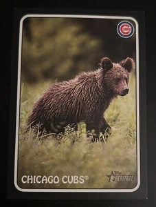 2024 Heritage 1975 Topps Zoo's Who Stick-Ons #75Z-7 Chicago Cubs - Picture 1 of 2