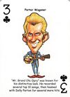 Porter Wagoner 3 of Clubs - The Original Country Music Legends Playing Card
