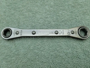 Vintage 1960er Proto Box Ende Spezialeinsätze Schraubenschlüssel 6 Punkt #1192 USA 3/8"-7/16" - Bild 1 von 9