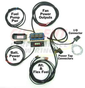 HD E-Fan & Fuel Pump PDM w/ Flex Fuel and Alt Holley PnP - Bild 1 von 4