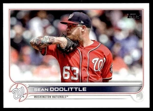 2022 Topps Update Sean Doolittle Washington Nationals #US226 - Picture 1 of 2