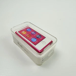 Apple iPod nano 7th Generation 16GB A1446 Working VGC Pink Boxed Tested - Picture 1 of 11