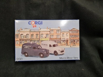 CORGI TOYS D13/1 MORRIS MINOR VAN POLICE SET UK SCALA 1/43  - Immagine 1 di 4