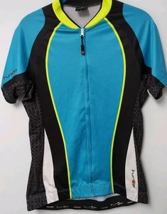 Funkler Cycling jacket mens Large Full zip Short sleeve Zip Pocket bike  racing  - Picture 1 of 17
