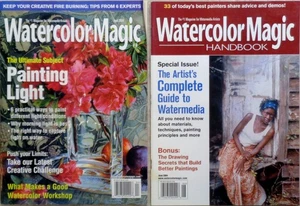 Watercolor Magic Magazine - Set of 4 - Years 2004 & 2005 - Picture 1 of 2