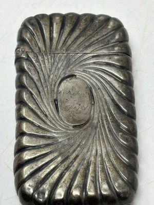 Victoriano Gorham Plata Esterlina Vesta Match Estuche Grabado 1890 Foto 1 de 4