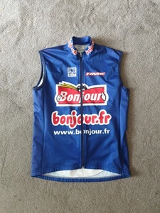 Maglia Santini SMS Made In Italy Adulti Taglia Grande Gilet Ciclismo Bici Top  - Foto 1 di 14