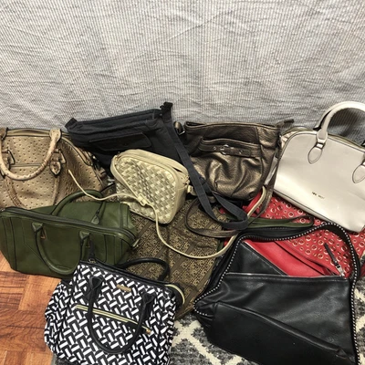 Lote De 10 Monederos Liz Claiborne INC Lavandería China Del Mono Nine West Bolsa De Almuerzo Foto 1 de 4