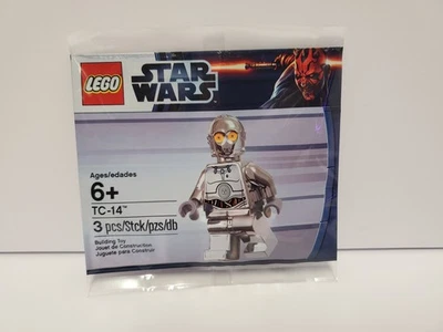 Lego Star Wars TC 14 Protocol Droid Minifigure NEW SEALED POLYBAG - Image 1 of 3