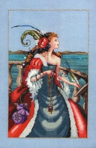 Red Lady Pirate MD113 by Mirabilia patrón de punto de cruz - Imagen 1 de 1