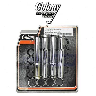 Colony Lower Pushrod Cover Set for 2012-2017 Harley Davidson FLS Softail se - Image 1 of 4
