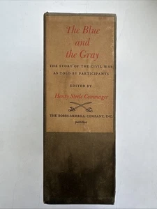 The Blue and The Gray Story Civil War Henry Steele Commager 2 Vol Box Set Books - Picture 1 of 17