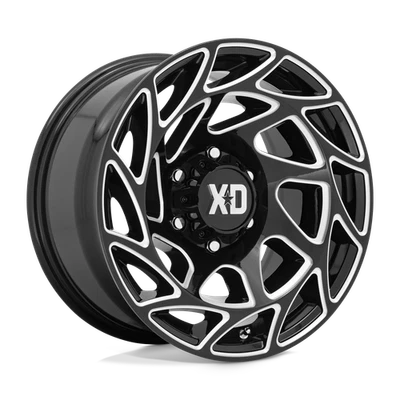 Rueda fresada negra brillante Onslaught 20x12 XD XD860 5x5 (-44 mm) Foto 1 de 4