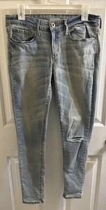Denizen from Levi's Women's Low-rise Jegging Distressed Jeans size 11 (30x28") - Picture 1 of 5
